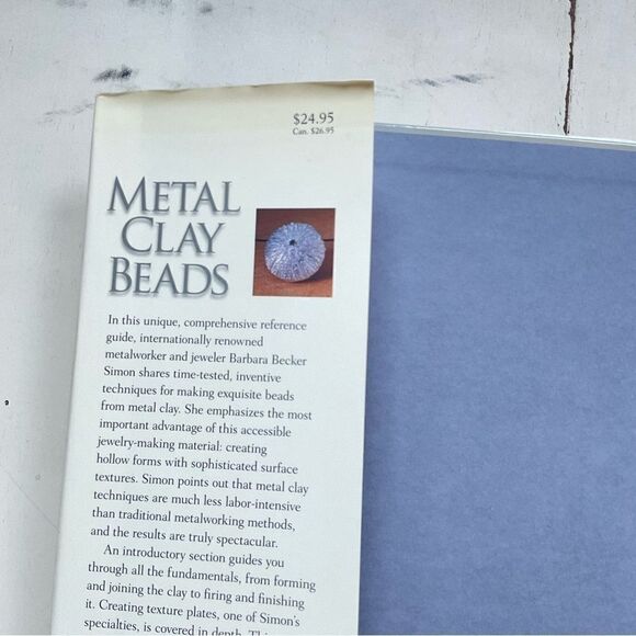 Metal Clay Beads Book By Barbara Becker Simon - Picture 2 of 16